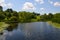 Cornell University Botanical Garden pond