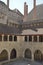 Corner Inner patio of the palace of the Dukes of Braganza