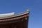 Corner of Rooftop Japanese Temple