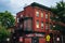 A corner store in Butchers Hill, Baltimore, Maryland