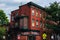 A corner store in Butchers Hill, Baltimore, Maryland