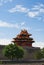 Corner tower of Forbidden City