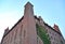 Corner tower of the knight`s castle of the Teutonic Order. Gniew, Poland