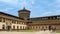 Corner Tower, Sforza Castle  in Milan, Italy