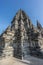 Corner view of Candi Siwa Shiva Temple in Prambanan temple complex.