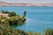 Corner view of Euphrates river in Gaziantep.