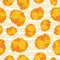 Cornflakes background seamless scattered