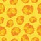 Cornflakes background seamless scattered