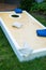 Cornhole Game Board Vertical