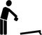 Cornhole pictogram