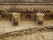 Cornice of the Cathedral of Cahors. France.