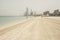 Corniche beach in Abu Dhabi