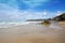 Cornish beach, Bedruthan steps, Cornwall, UK