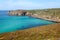 Cornish coast path to Lands End.