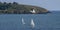 Cornish coast with St Anthonys lighthouse, UK