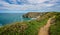 Cornish seascape - coastal path