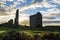 Cornish Tin mine at sunrise , Caradon hill, Cornwall, UK