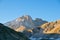 Corno Grande and Corno Piccolo peak, Abruzzo, Italy