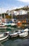 Cornwall boats harbor Mousehole fishing villlage