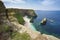 Cornwall coastal landscape