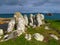Cornwall England rocky coast, Isles of Scilly, St. Agnes island
