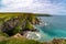 Cornwall at Hell`s Mouth, Great Britain, England