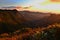 Coromandel forest park sunrise from Pinnacles