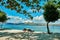 Coron white sand beach Palawan Philippines