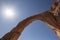 Corona Arch and Sun Moab Utah