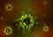 Corona Virus background image for design layout