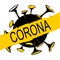 The Corona Virus in big.