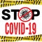 Corona Virus COVID-19  graphic design  icon Vector