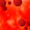 Corona virus covid-19 model Coronavirus pandemic background
