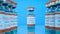Corona Virus Covid 19 Vaccine Vial Glass Bottles