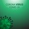 Corona virus. Immune, abstract.