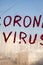 Corona Virus inscription