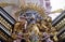 Coronation of the Virgin Mary, altar stoning of St. Stephen Protomartyr in Cistercian Abbey of Bronbach in Reicholzheim, Germany