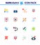 CORONAVIRUS 16 Flat Color Icon set on the theme of Corona epidemic contains icons such as disease, treatment, covid, recovery,