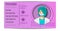 Coronavirus banner. Papercut style with coronavirus elements. Female icon in medical mask. Covid-19. Hashtag StayAtHome