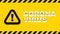 Coronavirus caution and warning template