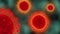 Coronavirus cell animation