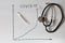 Coronavirus chart growing graph with thermometer and stethoscope with question