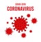 Coronavirus in China. Novel coronavirus 2019-nCoV Concept illustration, global pandemic, an epidemic of a new virus