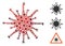 Coronavirus Collage of CoronaVirus Elements