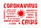 Coronavirus consequences - crisis and unemployment, concept