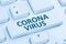 Coronavirus corona virus infection disease ill illness computer keyboard
