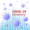 Coronavirus or covid-19 affects the whole world. Graphs reflecting indicators of sick and recovering people.The global pandemic al