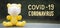 Coronavirus, covid-19 epidemic pandemic concept, toy bear with protection mask, web banner