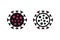 Coronavirus Covid-19 Filled and Outlined Icons