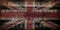 Coronavirus COVID-19 Message of Hope on grunge effect wooden texture of GB Union Jack flag